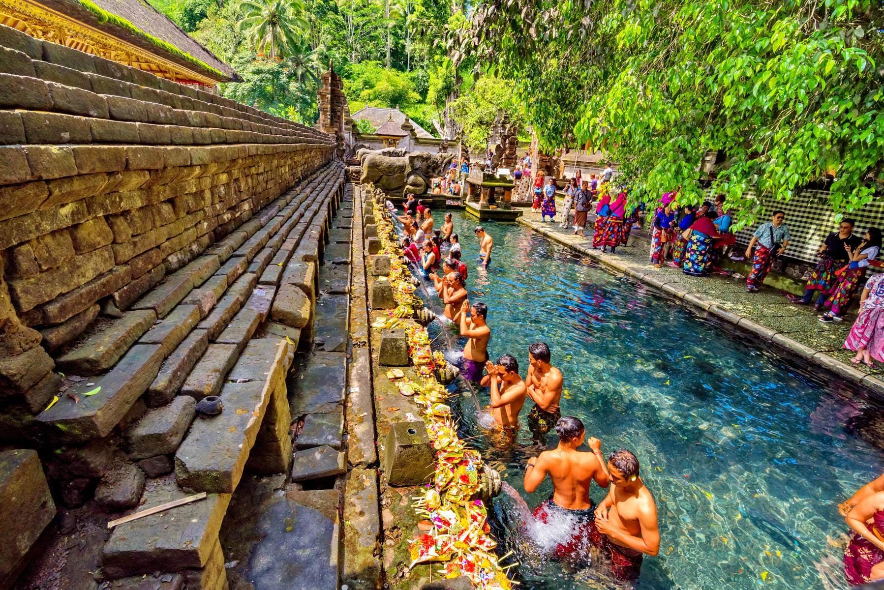 Indonesia - Bali (Tampaksiring Tour - Nusa Dua - Đền Tanah Lot)