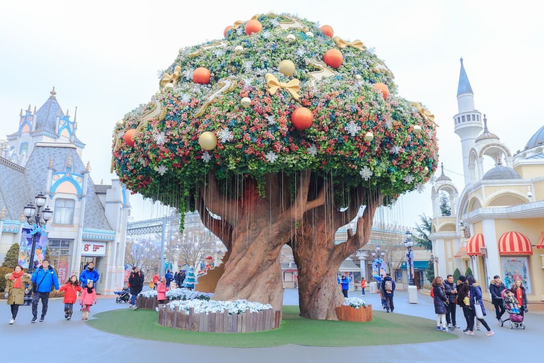 Hàn Quốc (Seoul - Nami - Vườn Morining Calm - Làng Dân Tộc Korean Folk - Công Viên Everland - Painter Heros Show - Thư Viện Starfield)