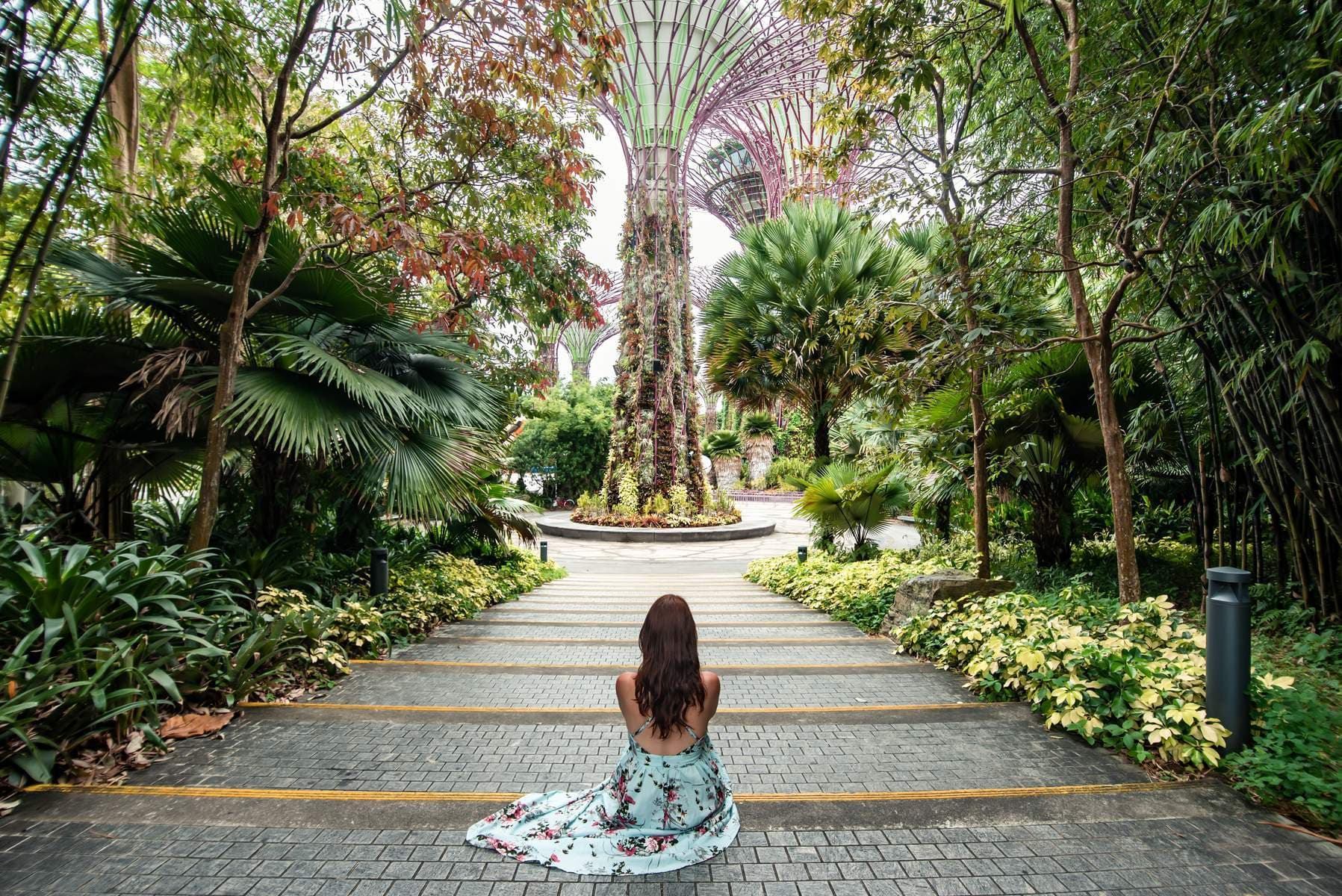 Singapore (Gardens By The Bay - Wings Of Time - Flower Dome - Cloud Forest - Bảo Tàng Sáp - River Wonder)