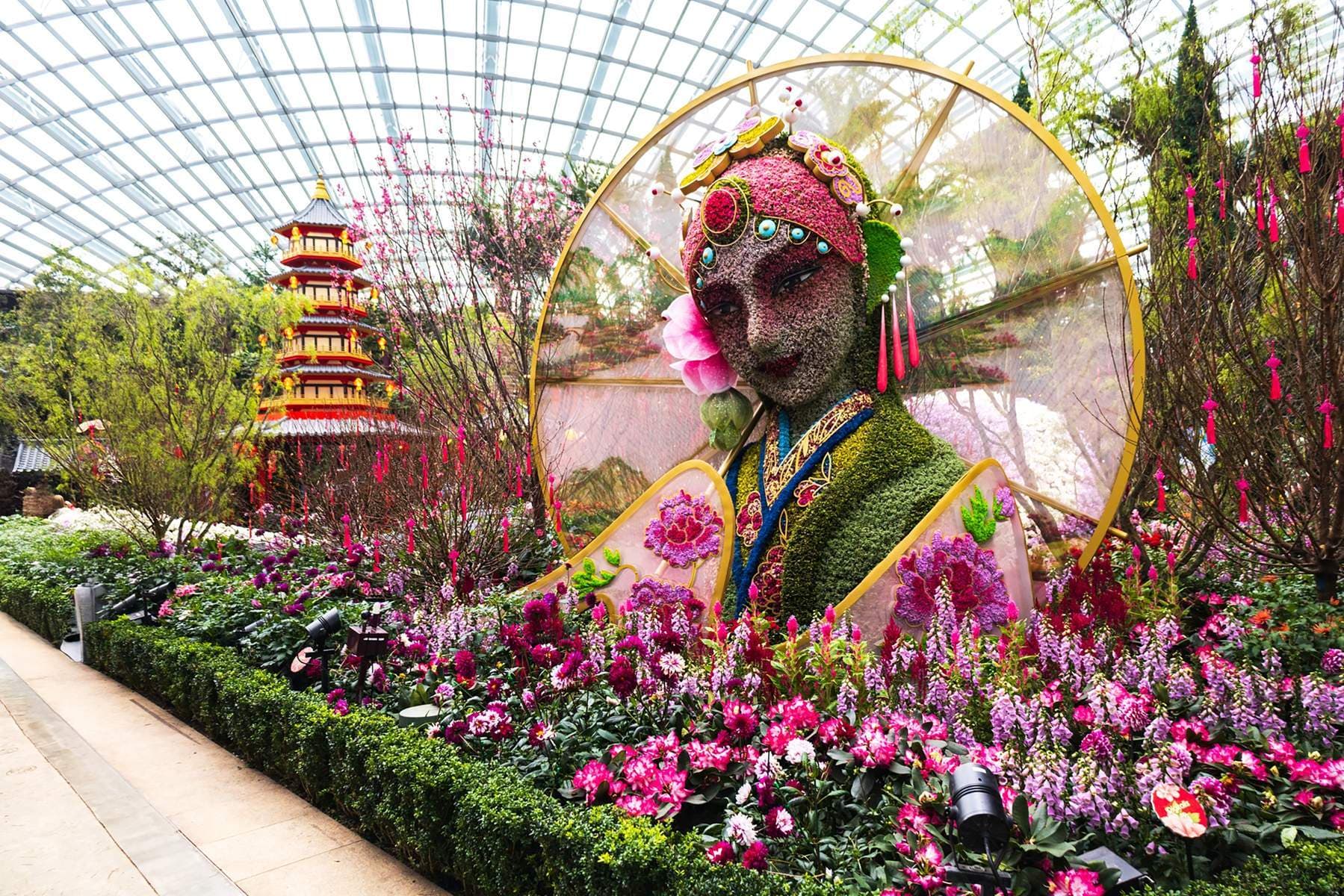 Singapore - Malaysia (Gardens By The Bay - Flower Dome - Cloud Forest - Singapore Oceanarium - Wings Of Time - Malacca - Động Batu - Kualalumpur City)