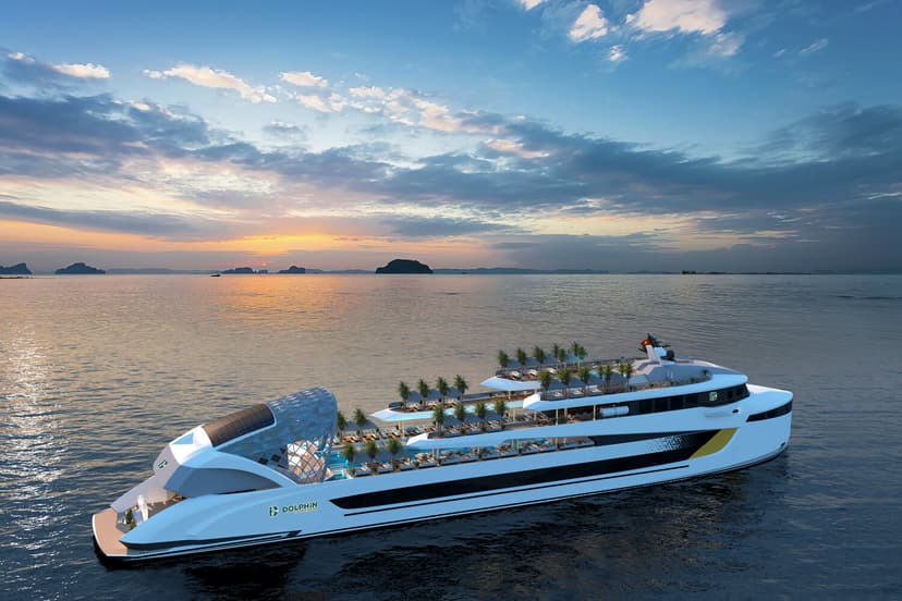 Du Thuyền Dolphin Thăm Vịnh Hạ Long - Day Cruise